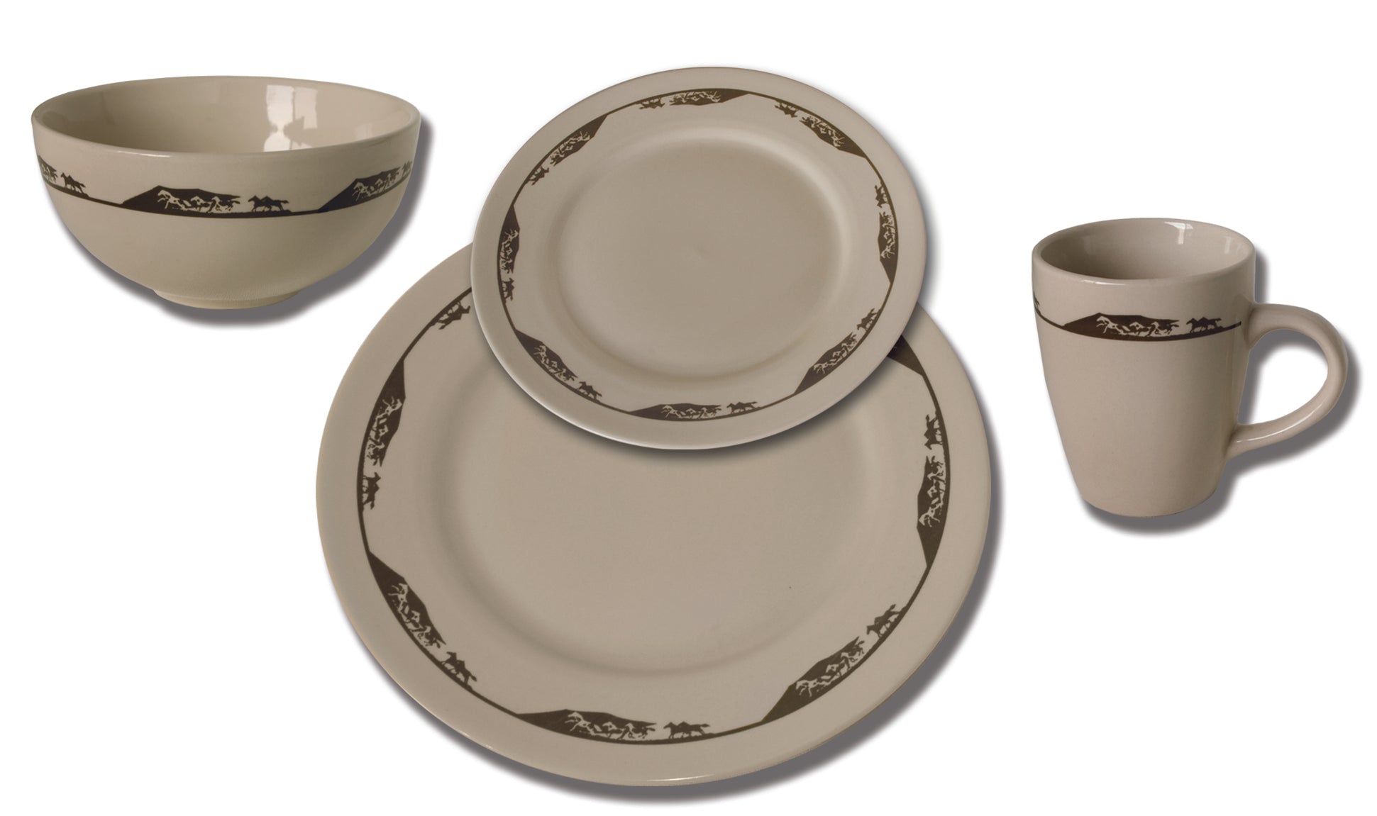 Dinnerware Sets, Stoneware, Bone China & Melamine