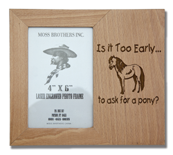 Picture Frames 4X6 (Multiple Engraving Options)