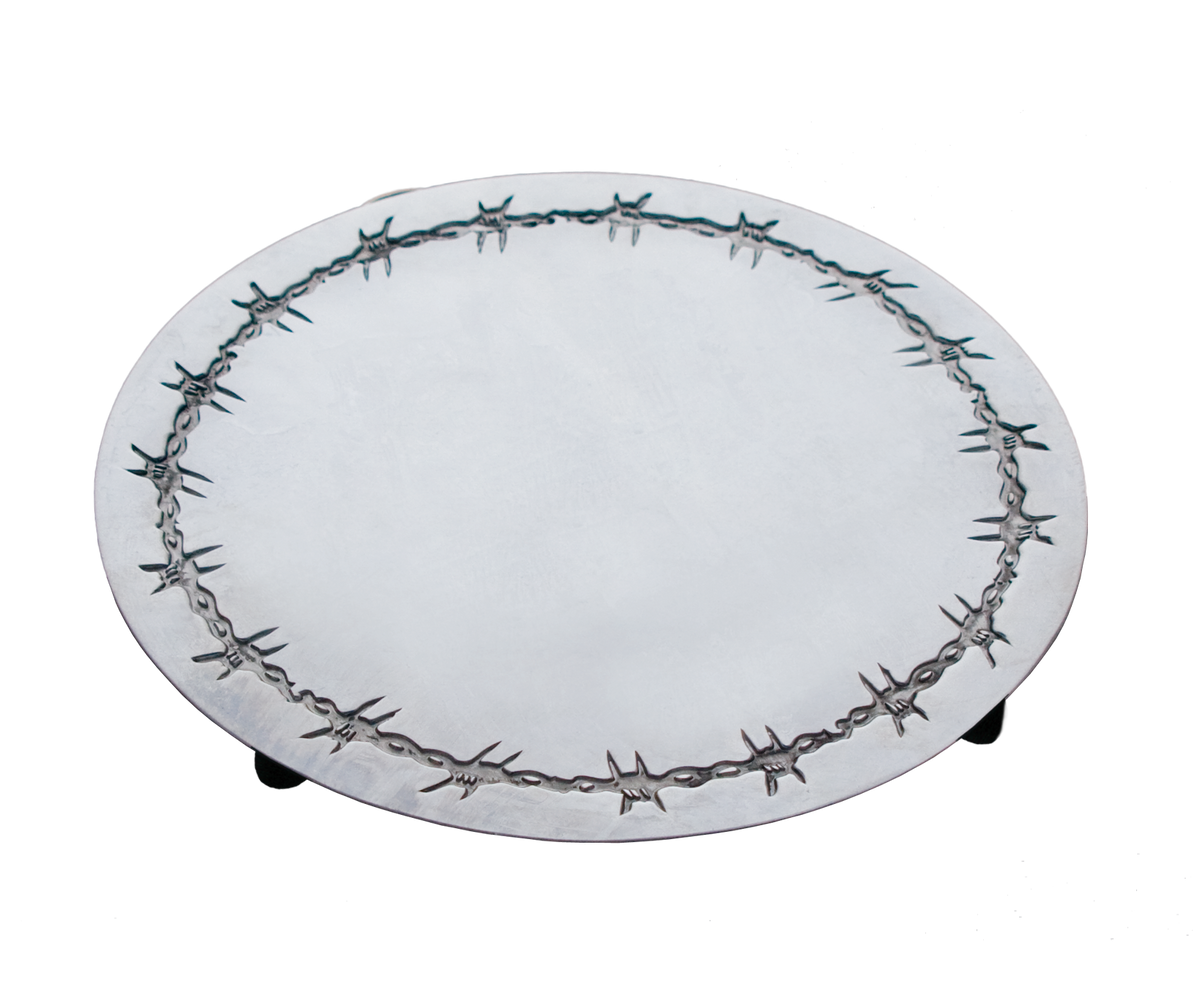 1 Piece Trivet / Hot Plate Barbwire