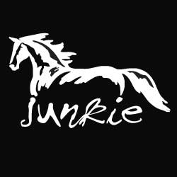 Horse Junkie Decal
