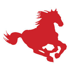 Horse 6 Reflective Trailer Decal