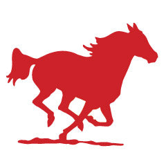 Horse 12 Reflective Trailer Decal