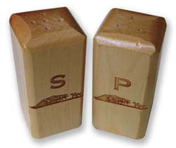 Salt and Pepper Set - 2 Piece (Multiple Engraving Options)