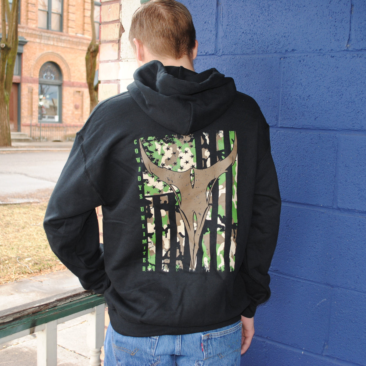 Longhorn Camo - Hoodie