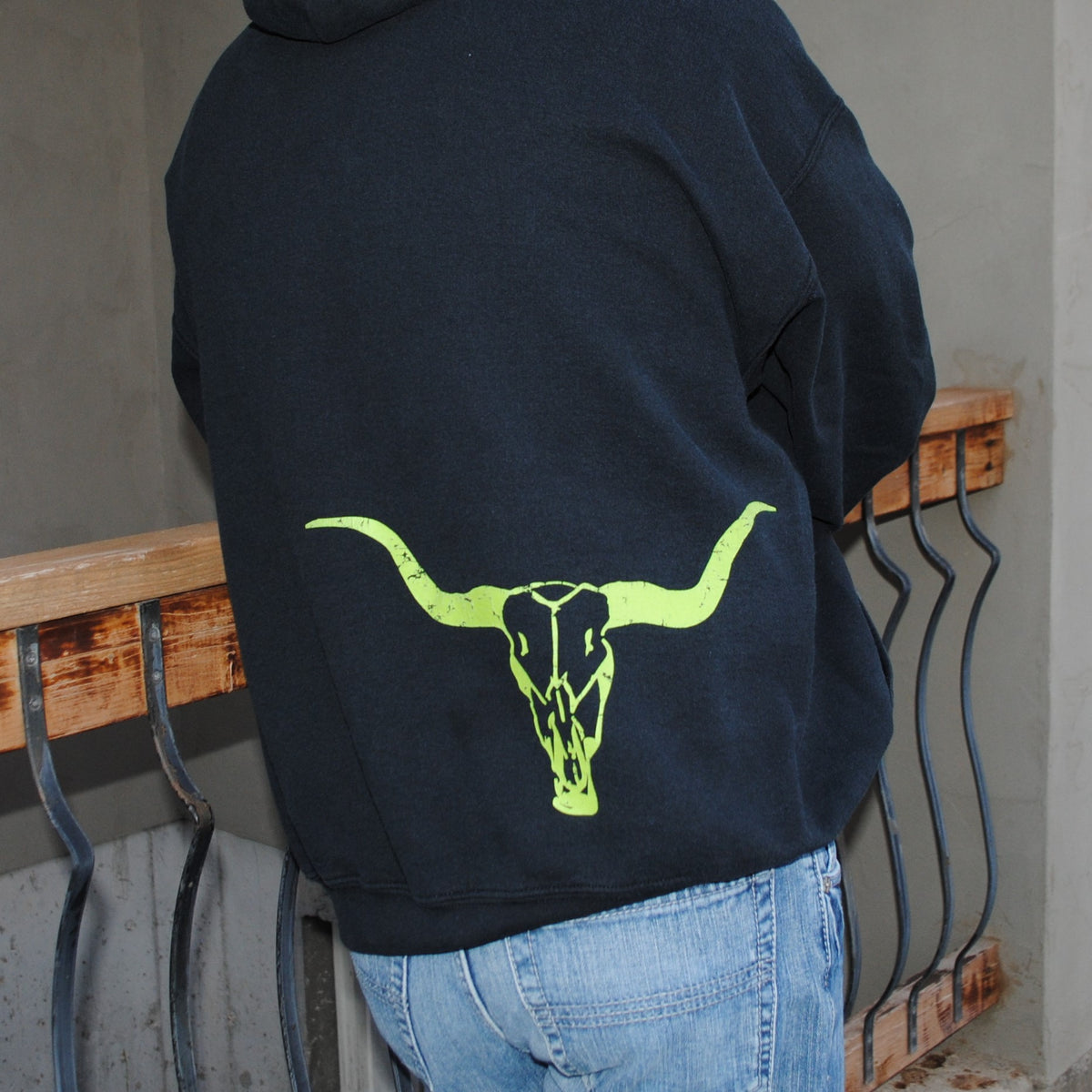 Skull Longhorn - Hoodie