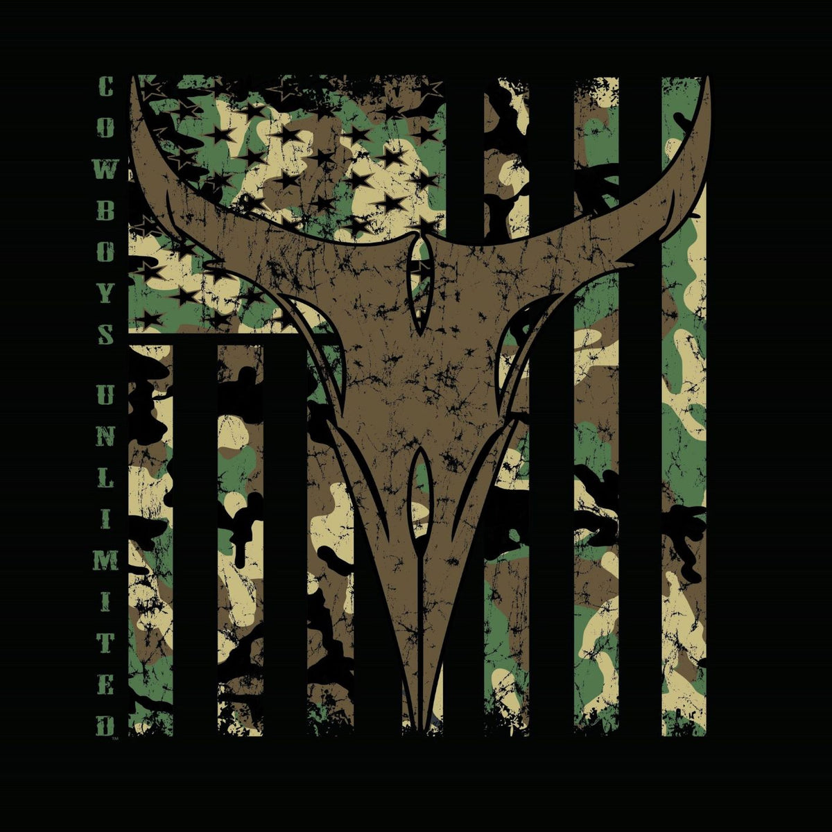 Longhorn Camo - Hoodie