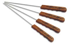 Skewer Kit - 4 pieces (Multiple Engraving Options)